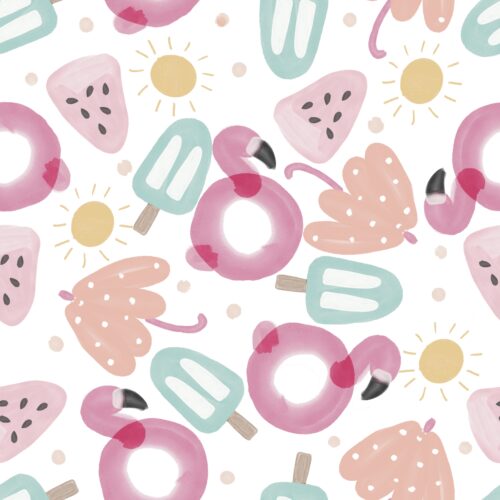 Summer Floats Flamingo