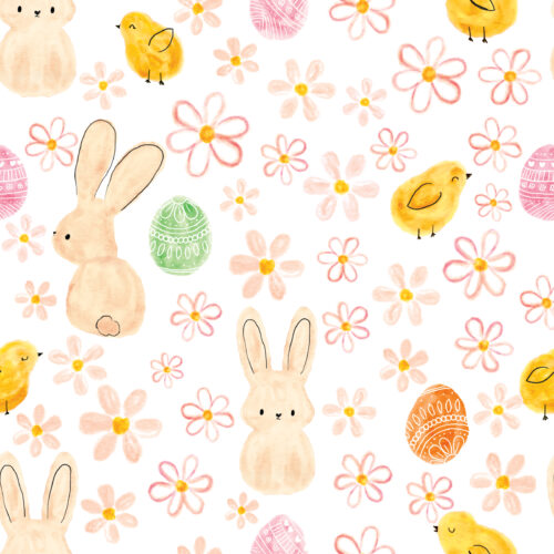 Seamless Gal - 2 Easter Bunnies