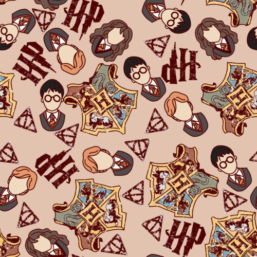 Burgundy Wizard Collage