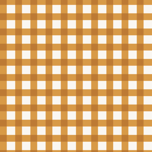 Vivie & Ash - 5 Gingham Gold Gingham