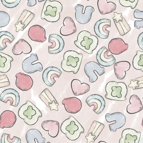 Pastel Candy Hearts