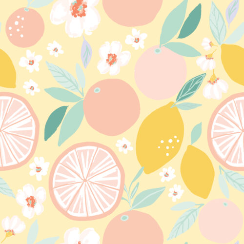 Indy Bloom Designs - 6x6 Grapefruit Lemonade 01