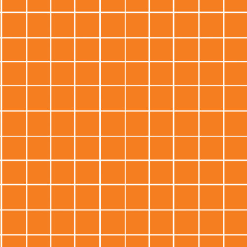 Seamless Gal - 7 Orange Gingham