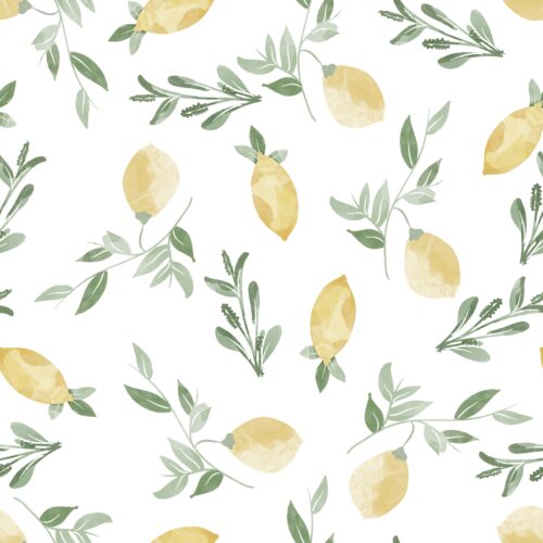 Lemon Leaf Watercolor