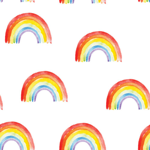 Hip Kid Design - 8863895 rrWatercolor Rainbows