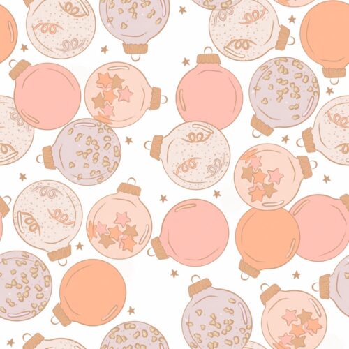 Blush Ornament Stars
