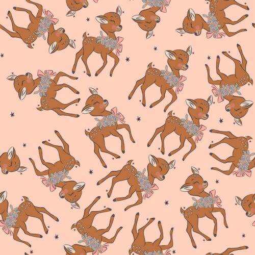 Fawn Floral Deer