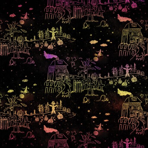 Lindsay Anne - A Walk Down Spooky Lane   Ombre Glow