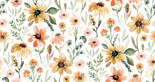 Sara Swanson - Autumn Botanical On White