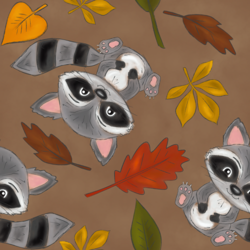 Walk in the Woods - Autumnraccoon