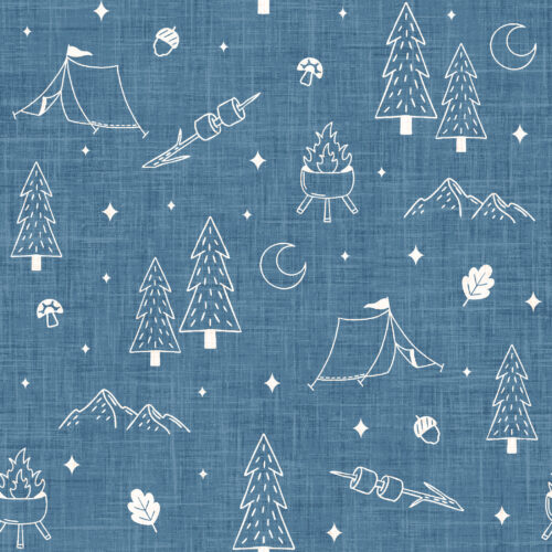 Krystal Winn - Alaska Camping Blue