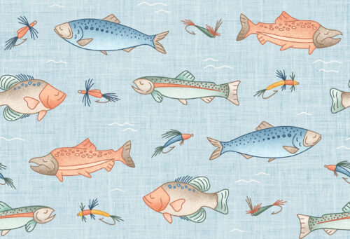 Krystal Winn - Alaska Fish Sky