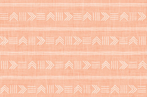 Krystal Winn - Alaska Tribal Stripe Peach