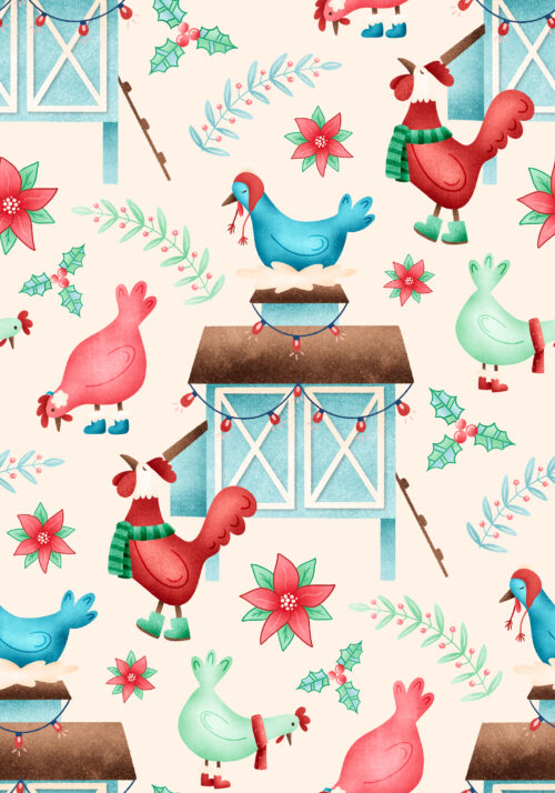 Krystal Winn - All I Want For Christmas Chickens Cream