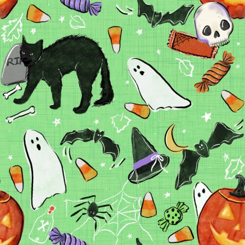 Lindsay Anne - All Things Halloween  Ghoulish Green