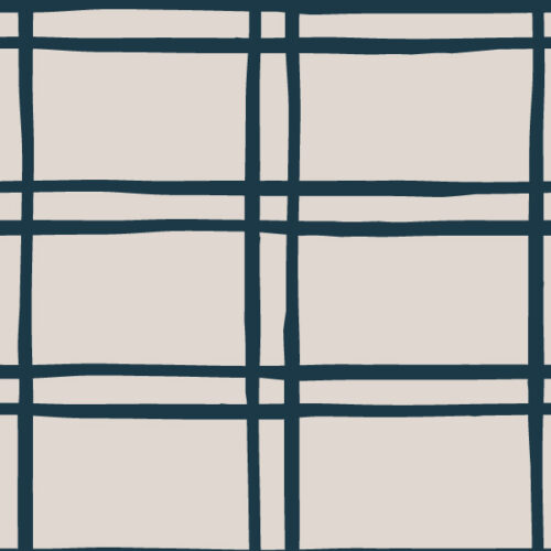 Juniper Row - Almost Plaid In Dark Sky Stripe