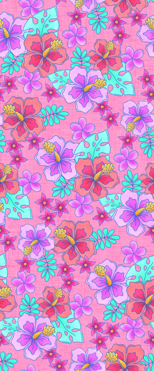 Krystal Winn - Aloha Floral Pink