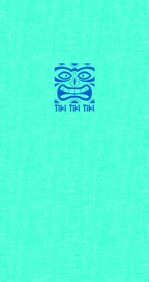 Krystal Winn - Aloha Panel Tiki Teal