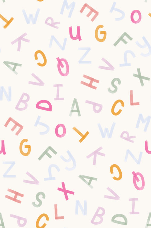 Indy Bloom Designs - Alphabet In Cream