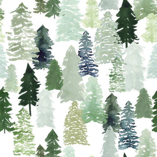 Hip Kid Design - Alpine Christmas Trees
