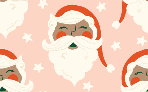 Indy Bloom Designs - Another Happy Santa In Pink 9