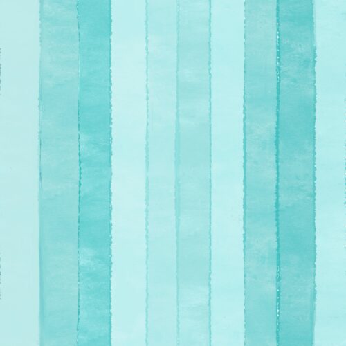 Lindsay Anne - Aqua Vertical Stripe