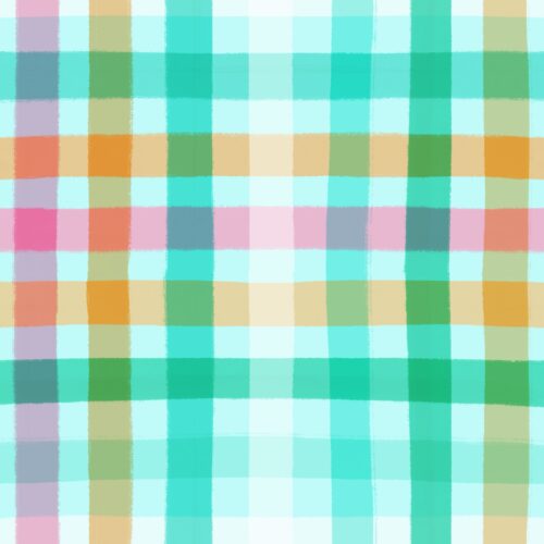 Lindsay Anne - Aquacitrusplaid