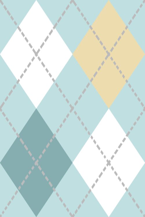 Lindsay Anne - Argyle Light Blue