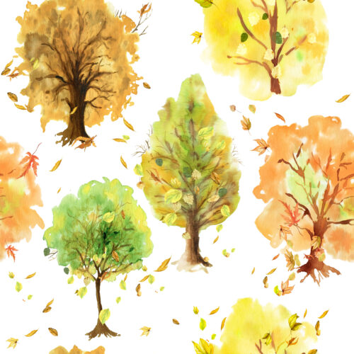 Hip Kid Design - Autumn Fall Foliage Trees