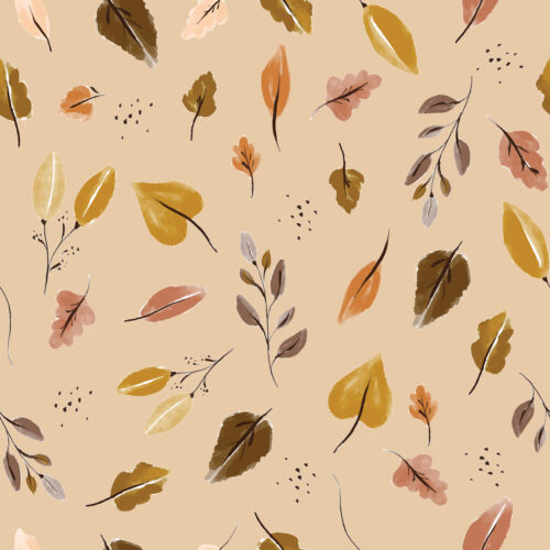 Indy Bloom Designs - Autumn Leaves In Blush