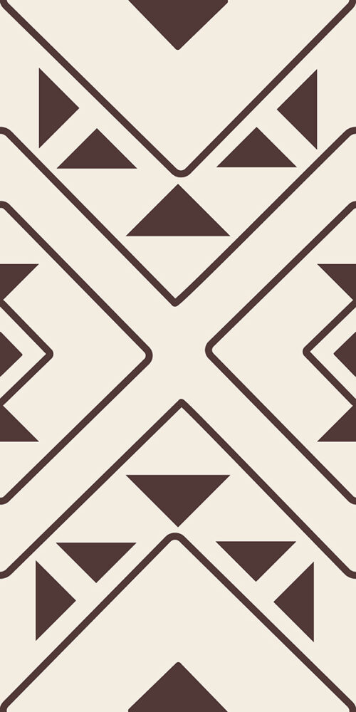 Indy Bloom Designs - Aztec Maroon 2x4