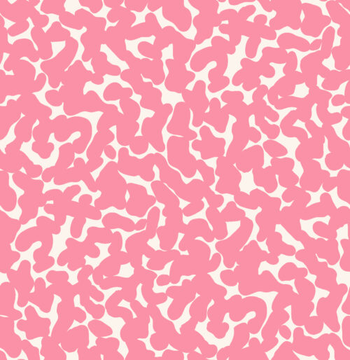 Krystal Winn - Back2school Abstract Notebook Pink