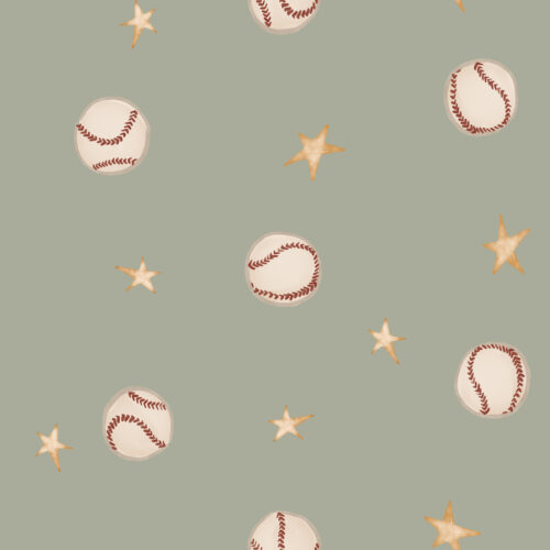 Baseball and Stars Sage