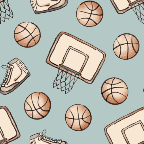 Basketball Dusty Blue