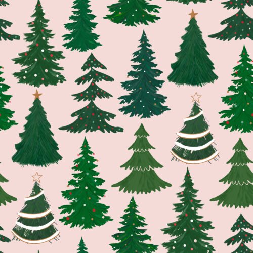 Hip Kid Design - Bayberry Christmas Trees
