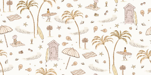 Eva Catharina - Beach Life Earthy 15 CM X