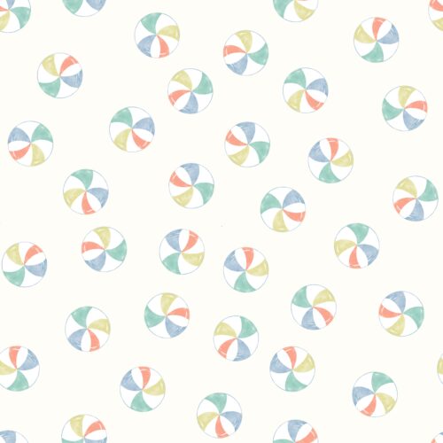 Lindsay Anne - Beach Ball Dots Cream