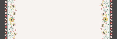 Krystal Winn - Bee Mine Border Double Vertical