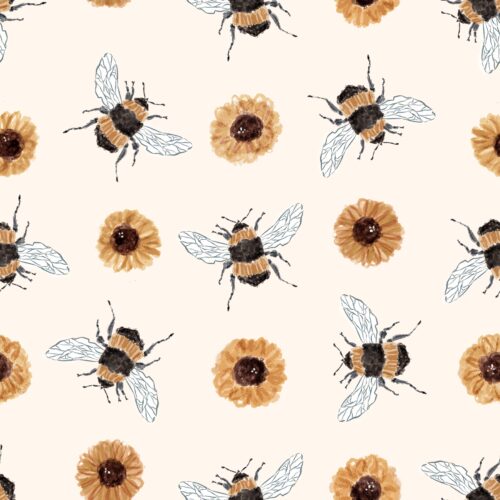 Lindsay Anne - Bees And Flowers Cream