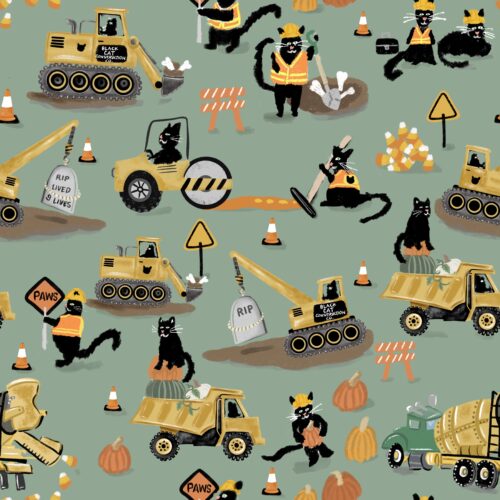 Lindsay Anne - Black Cat Construction Sage