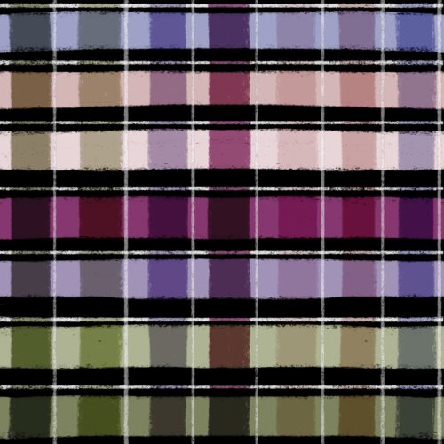 Lindsay Anne - Black Moody Plaid