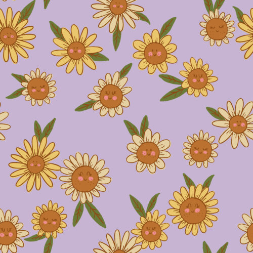 Juniper Row - Blissful Flowers In Lavender