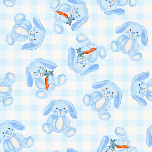 Vivie & Ash - Blue Bunny Stuffies