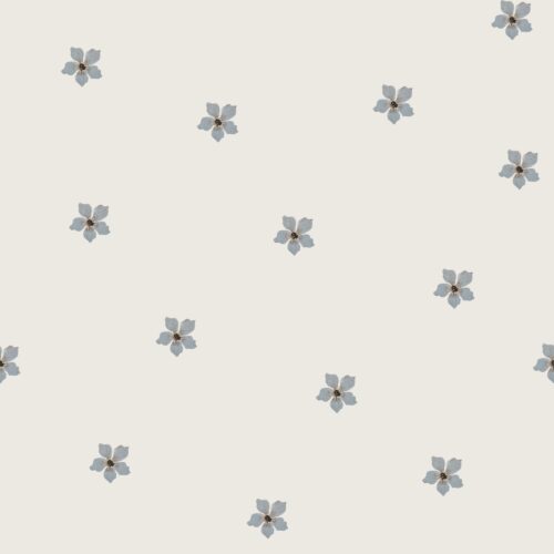 Vanya Minimalist Designs - Blue Flower