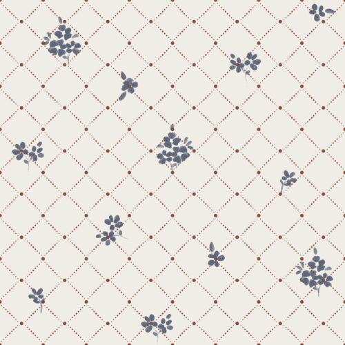 Vanya Minimalist Designs - Blue Flowers