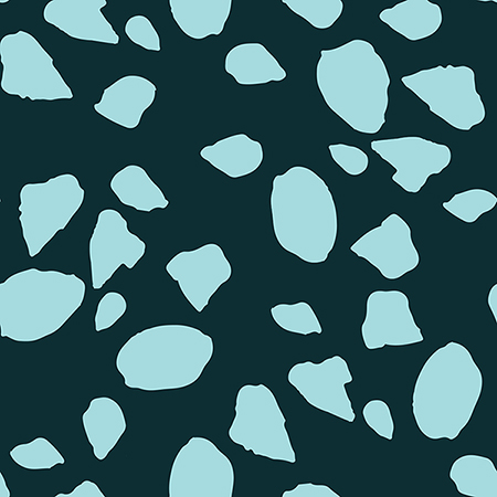 Indy Bloom Designs - Blue Pebble 1.5x1.5