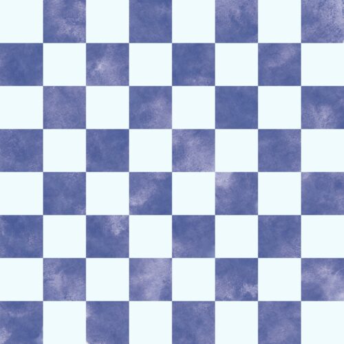 Lindsay Anne - Blue And Light Blue Checker