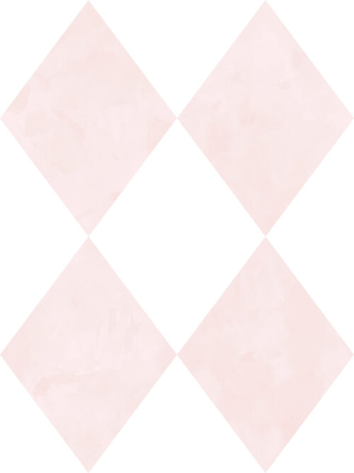 Hip Kid Design - Blush Watercolor Texture Diamonds