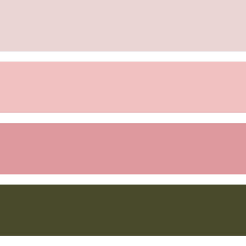 Hip Kid Design - Blush and Olive Stripes