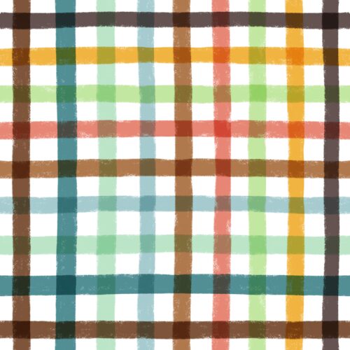 Lindsay Anne - Boardwalk Plaid   White Gender Neutral Boys